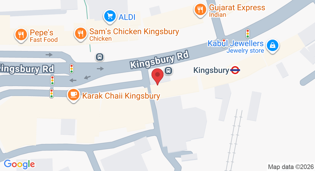 539-541 Kingsbury Rd, Kingsbury Circle, London NW9 9EG, UK