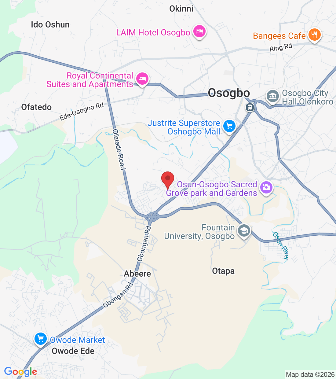 No 3, Road 7, Lane 2, Ifesowapo (Areja Odomu) Community, Owode, Ede 230284, Osun, Nigeria