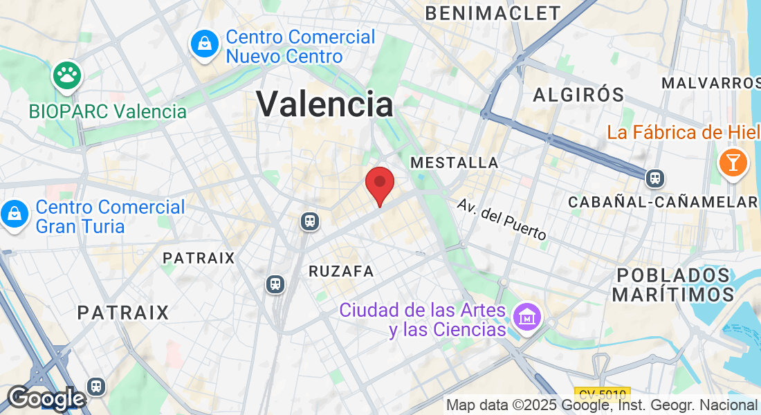 Gran Vía del Marqués del Turia, 49, 2 - 5, Ensanche, 46005 Valencia, España