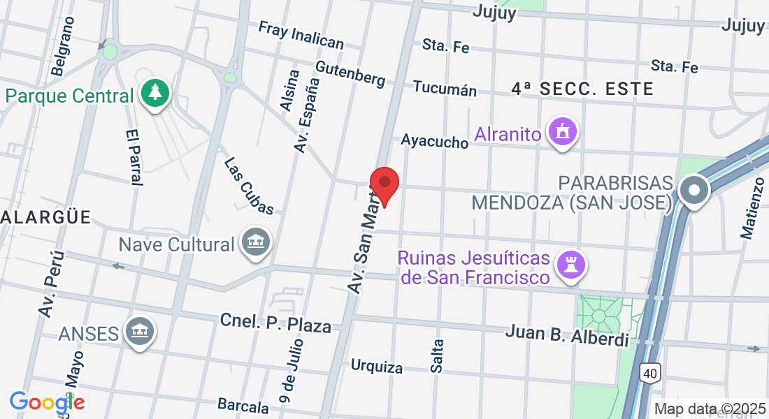 2259, M5500EHC 2201, EHC, Av. San Martín, M5500 Mendoza, Argentina