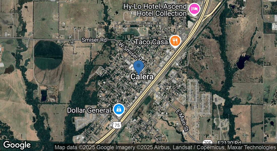 105 N McKinley Ave, Calera, OK 74730, USA