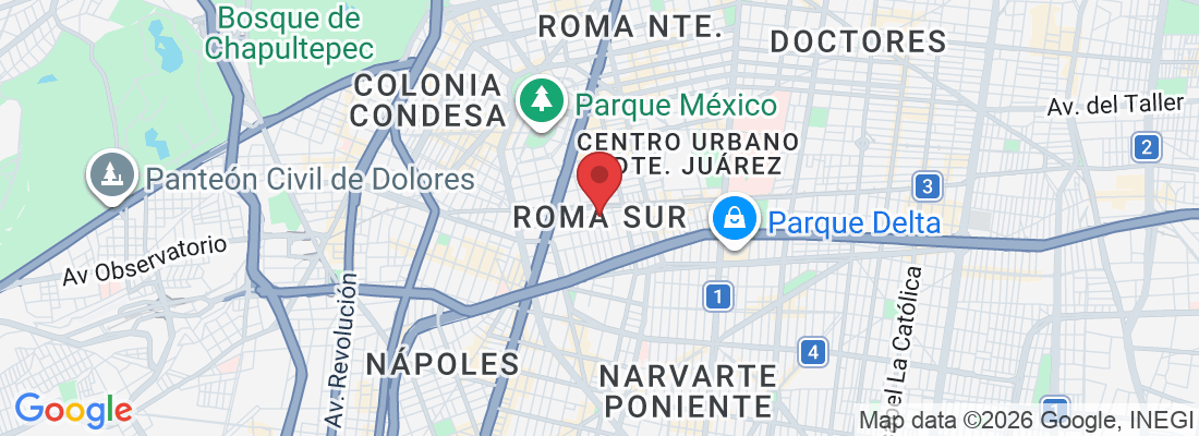 Roma Sur, 06760 Ciudad de México, CDMX, México