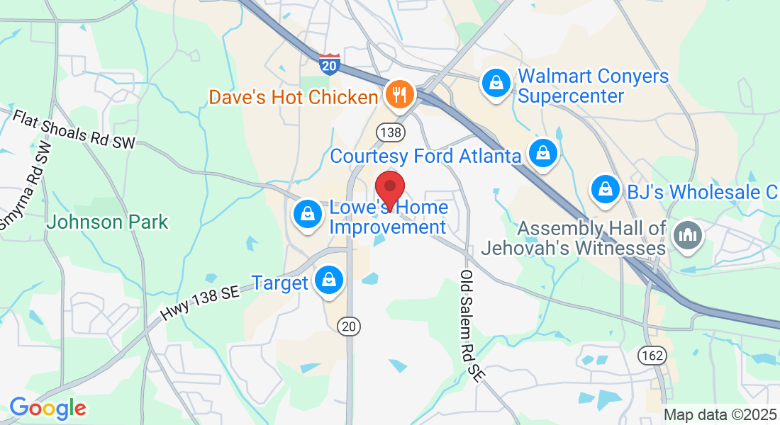 1804 Over Lake Dr SE suite a, Conyers, GA 30013, USA
