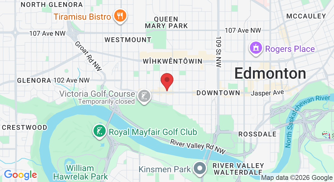 10111 117 St NW, Edmonton, AB T5K 1X5, Canada