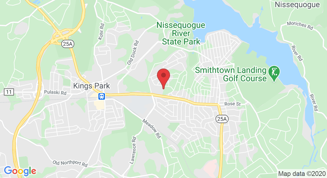 123 Sesame St, Kings Park, NY 11754, USA