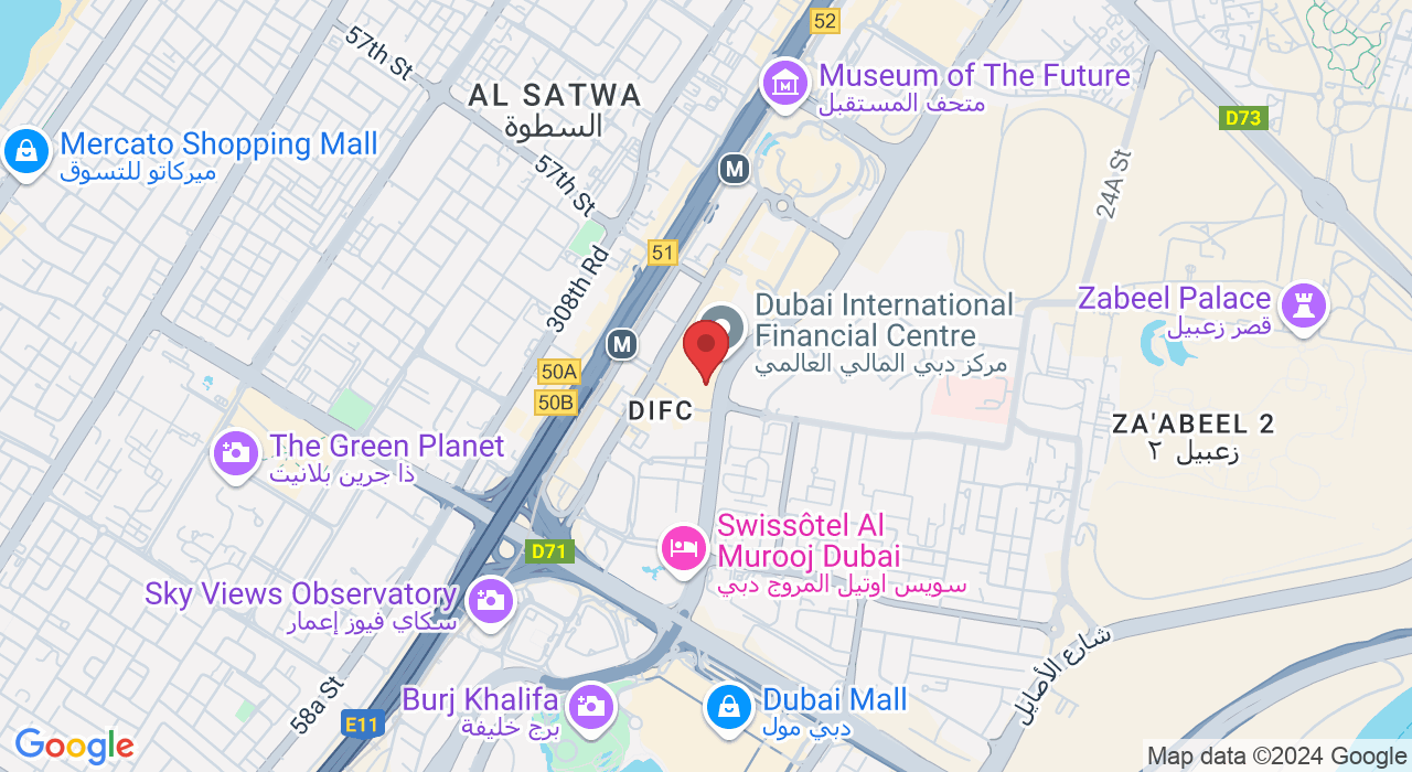 Al Mustaqbal St Shop 1, P2, DAMAC Park Towers - المركز التجاري - DIFC - دبي - United Arab Emirates