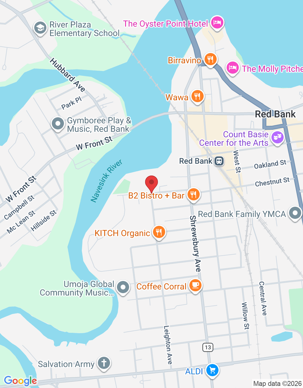Locust Ave, Red Bank, NJ, USA