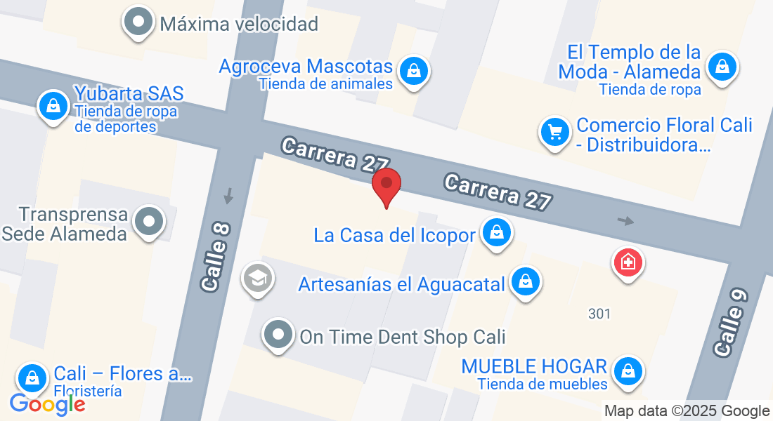 Cra. 27 #8-18, La Alameda, Cali, Valle del Cauca, Colombia