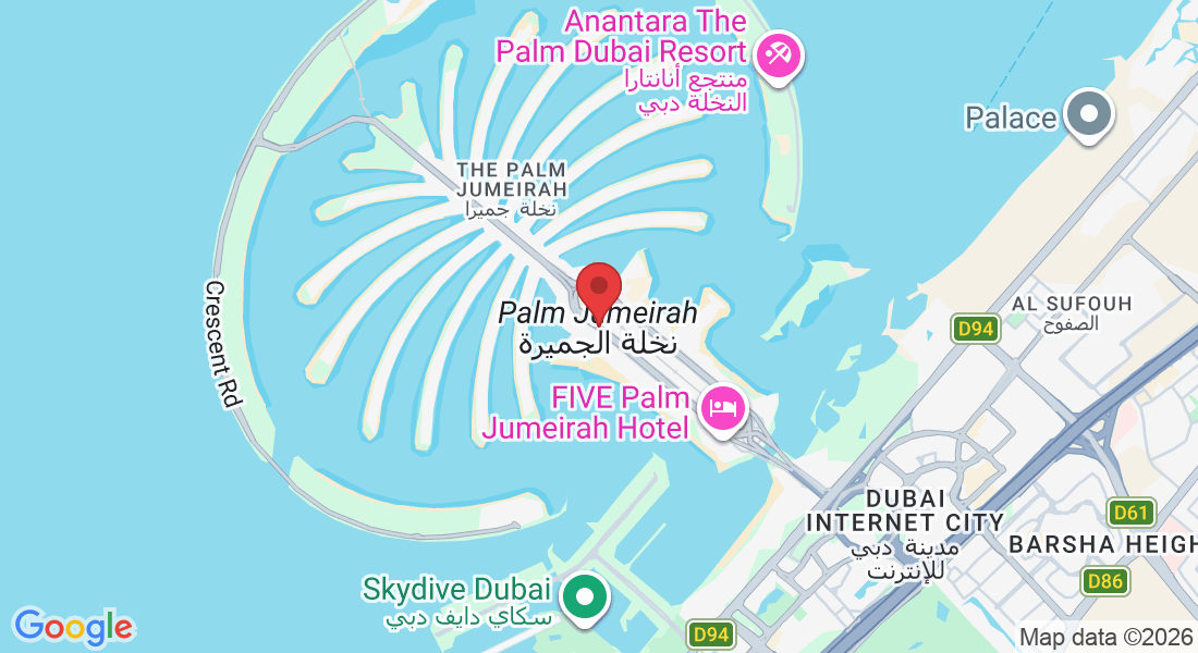 Palm Jumeirah - The Palm Jumeirah - Dubai - United Arab Emirates