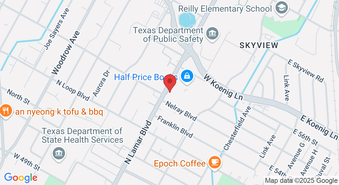 5501 N Lamar Blvd suite c109, Austin, TX 78751, USA