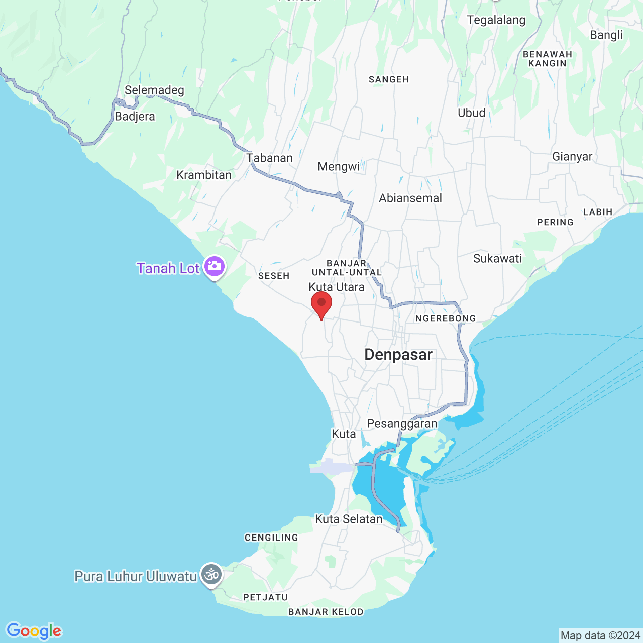 Jl. Tengah No.10, Kerobokan, Kec. Kuta Utara, Kabupaten Badung, Bali 80361, Indonesia