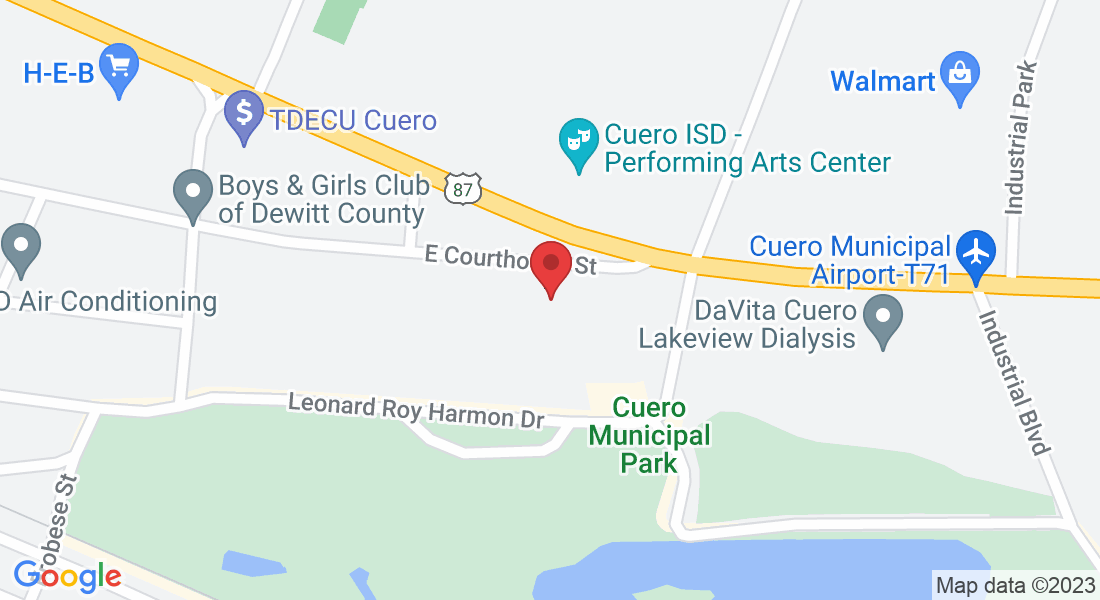 1015 E Courthouse St, Cuero, TX 77954, USA