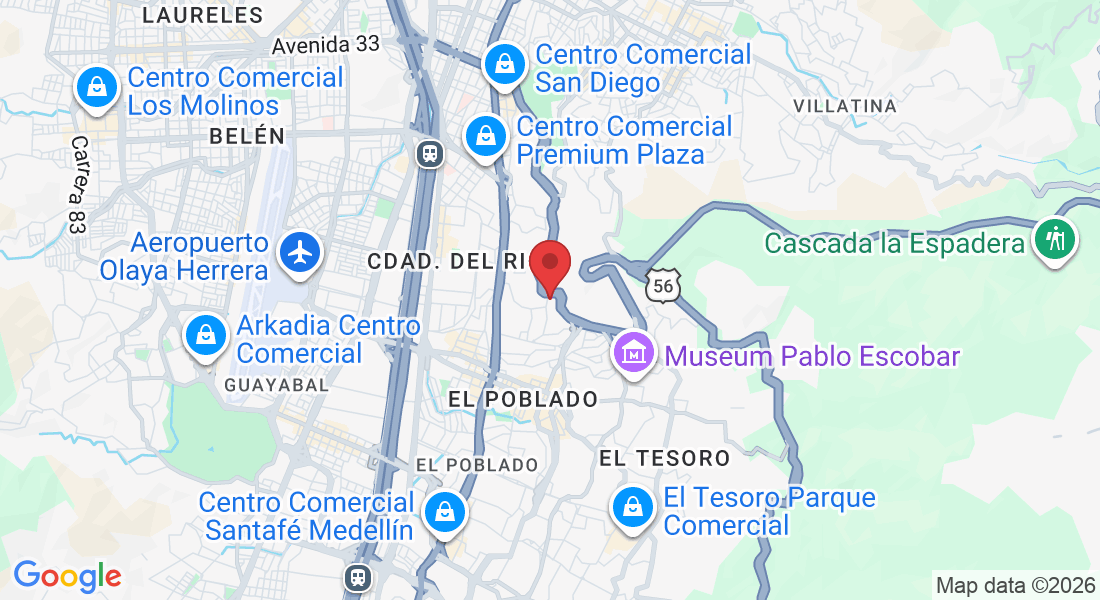 Mall Palm Avenue, Cl. 18 #35-69 Oficina 9749 S-3, El Poblado, Medellín, El Poblado, Medellín, Antioquia, Colombia