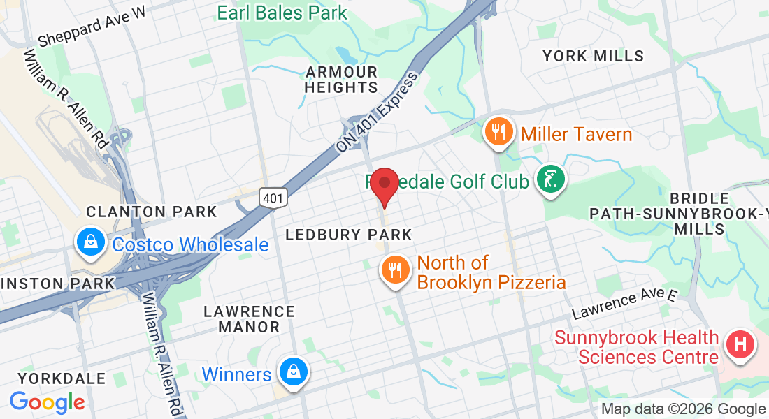 2019 Avenue Rd, North York, ON M5M 4A5, Canada