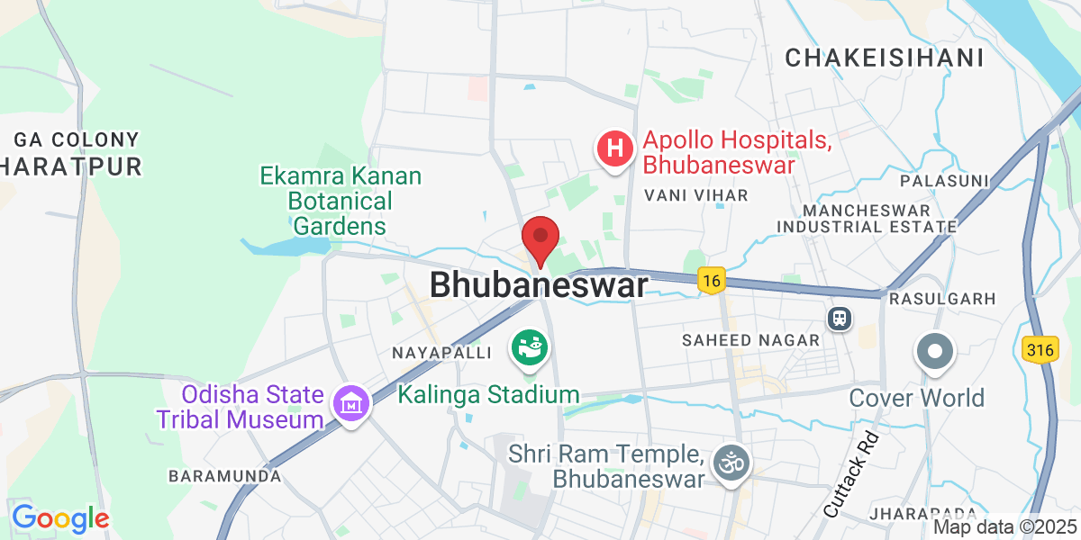 C/O- O-Launch Pad, HIG 45, Infront of Durga Mandap, BDA Colony, Doordarshan Colony, Gajapati Nagar, Bhubaneswar, Odisha 751013, India