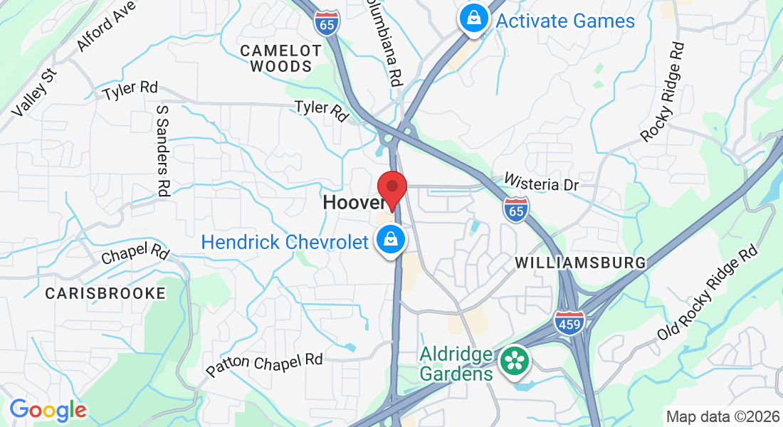 1580 Montgomery Hwy, Hoover, AL 35216, USA