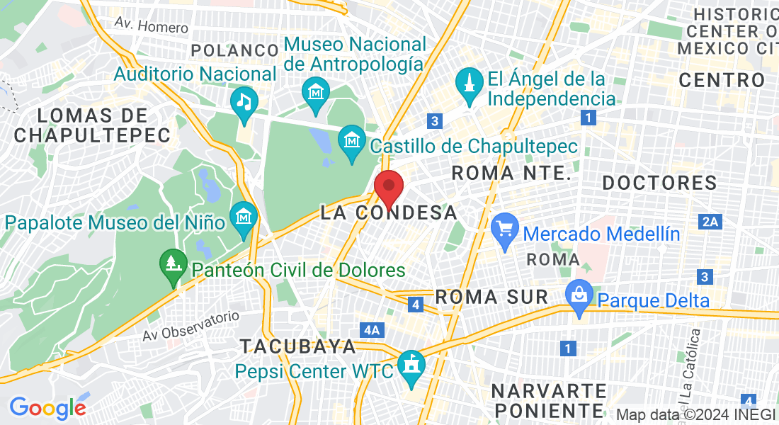 La Condesa, 06140 Mexico City, CDMX, Mexico