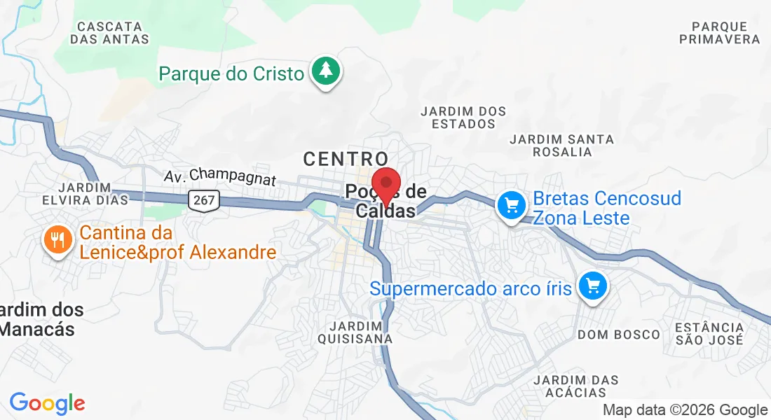 R. Mal. Deodoro, 287 - Centro, Poços de Caldas - MG, 37701-014, Brasil