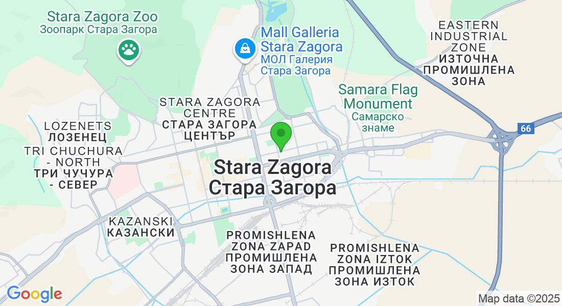 Stara Zagora Centre, ul. "Sveti Kniaz Boris" 136, 6001 Stara Zagora, Bulgaria