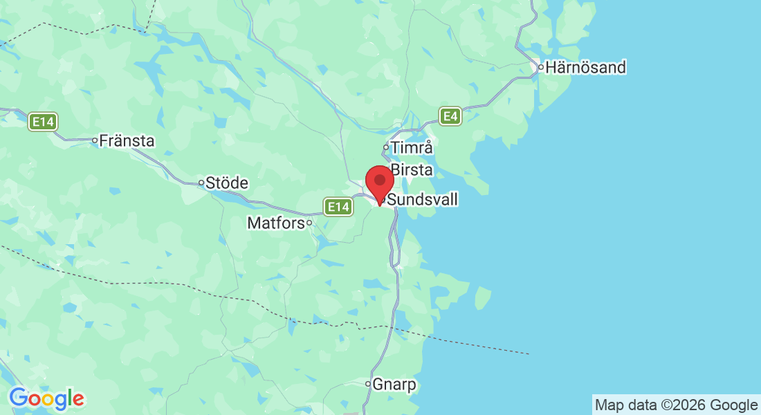 Kompanivägen 14, 852 38 Sundsvall, Sverige