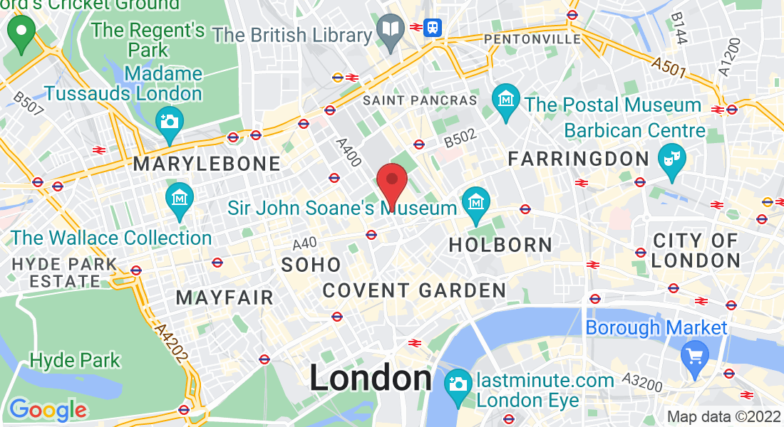 1st floor, 22 Bloomsbury St, London WC1B 3QJ, Reino Unido