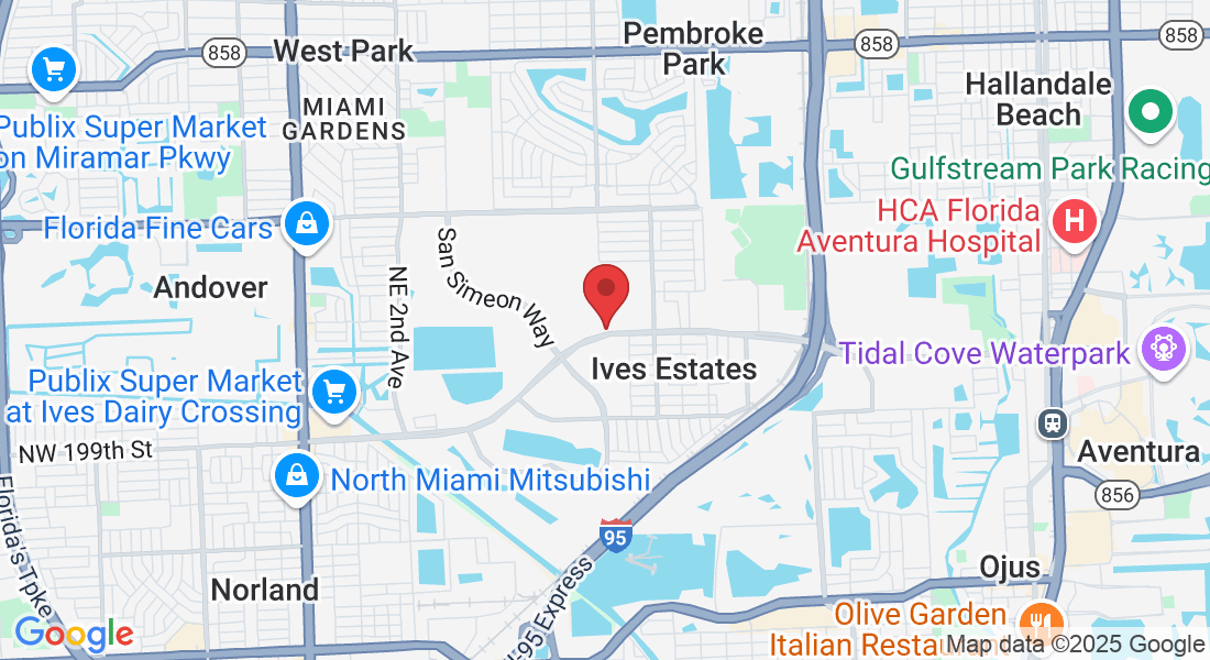 1001 Ives Dairy Rd Suite 206 Building 1, Miami, FL 33179, USA