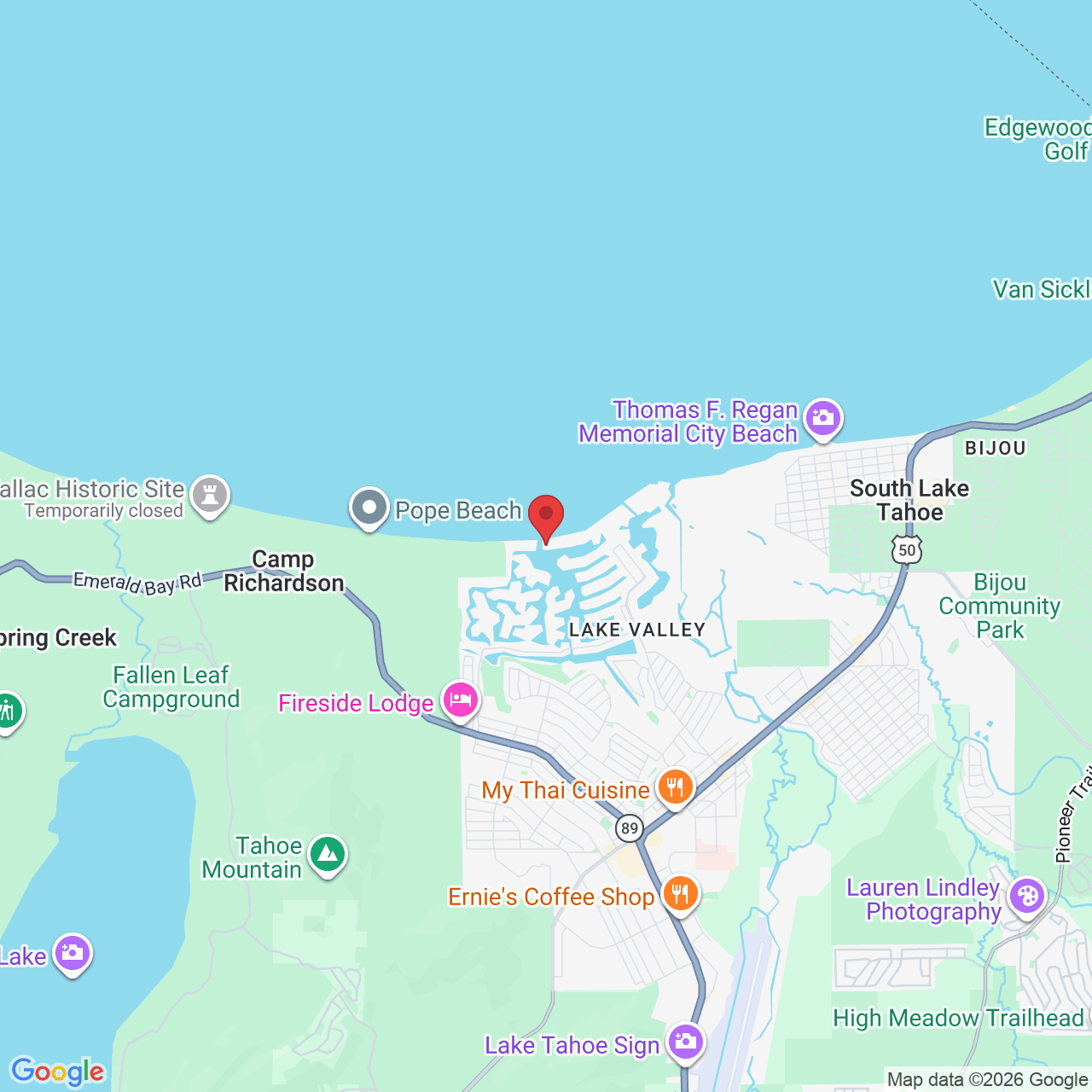 Tahoe Keys, South Lake Tahoe, CA 96150, USA
