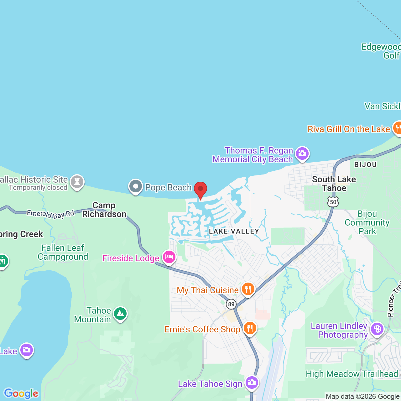 Tahoe Keys, South Lake Tahoe, CA 96150, USA
