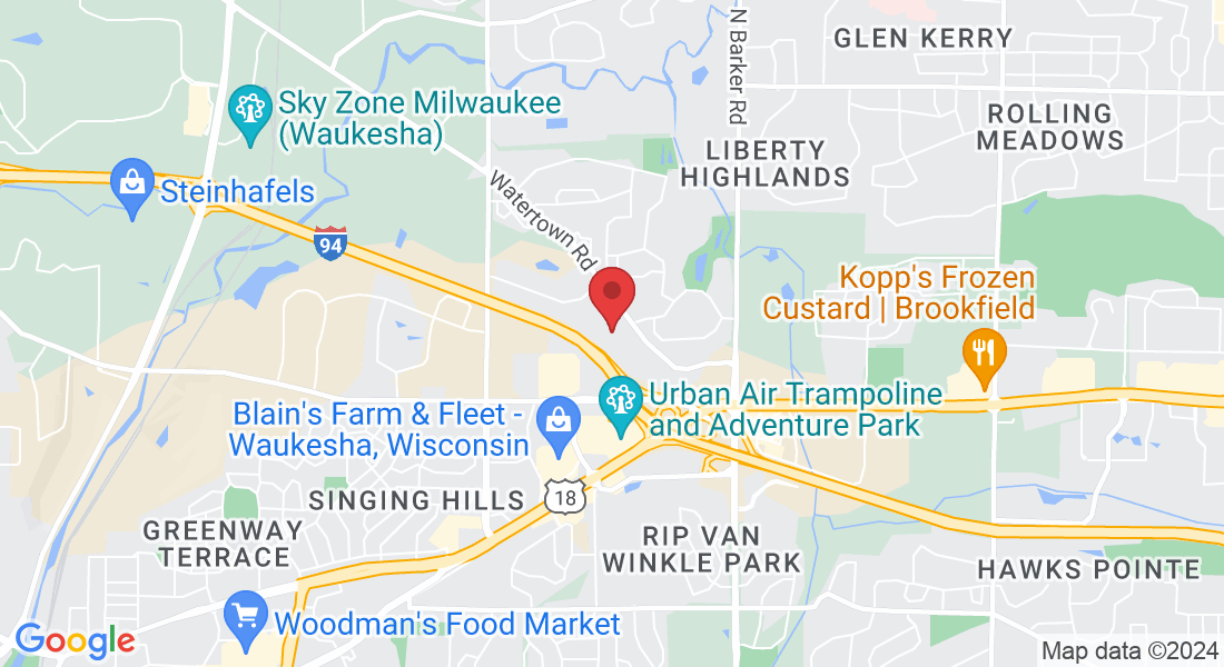 21005 Watertown Rd suite e, Waukesha, WI 53186, USA