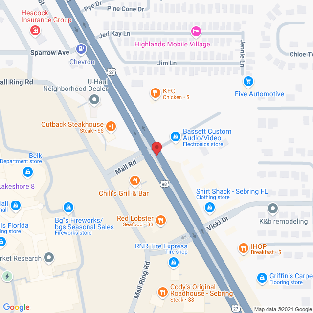 US-27 S, Sebring, FL 33870, USA