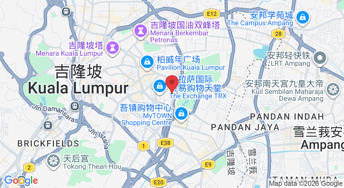 Persiaran TRX Timur, Tun Razak Exchange, 55188 Kuala Lumpur, Wilayah Persekutuan Kuala Lumpur, 马来西亚