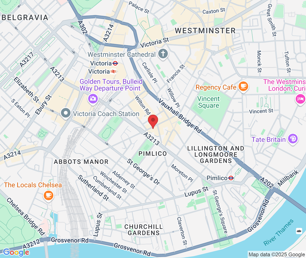 34-36 Warwick Wy, Pimlico, London SW1V 1RY, UK
