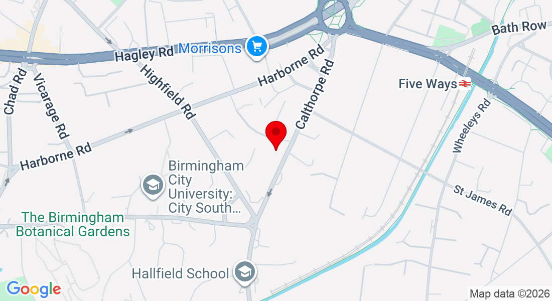 43 Calthorpe Rd, Edgbaston, Birmingham B15 1TS, UK