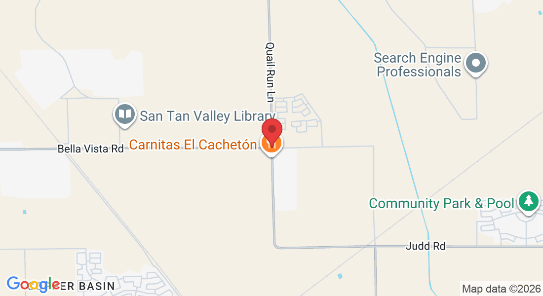 Bella Vis Rd & Quail Run Ln, San Tan Valley, AZ 85140, USA