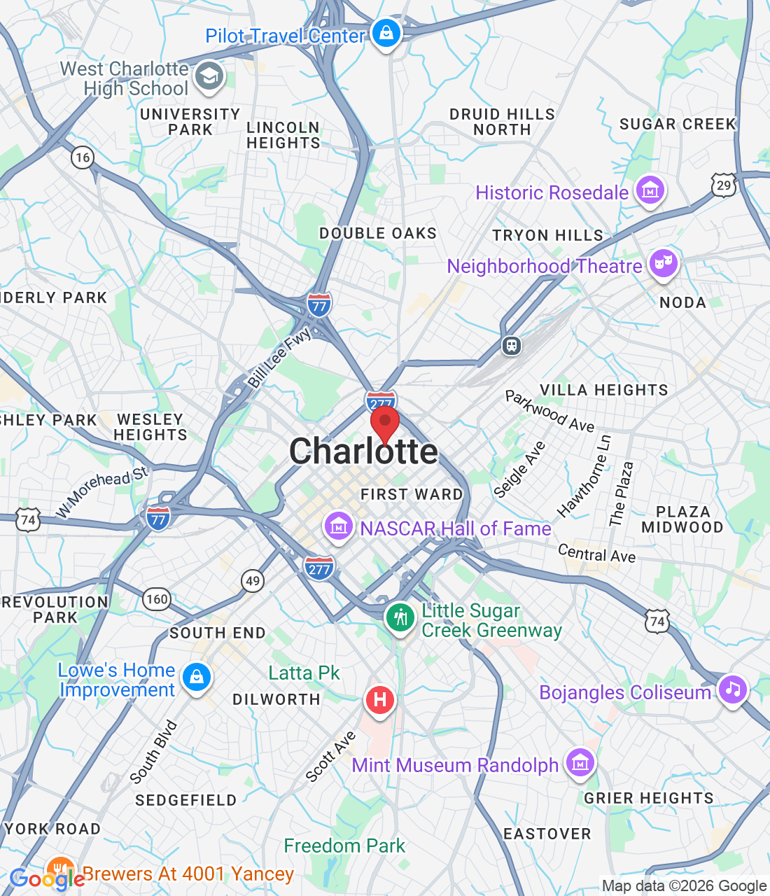 525 N Tryon St, Charlotte, NC 28202, USA