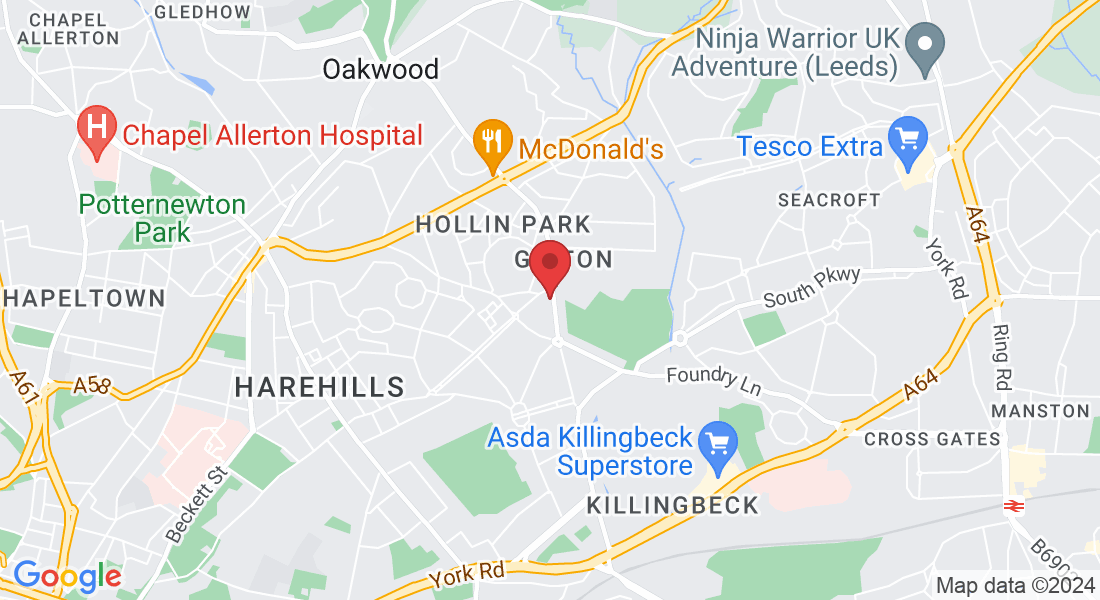 408 Oakwood Ln, Leeds LS8 3LG, UK