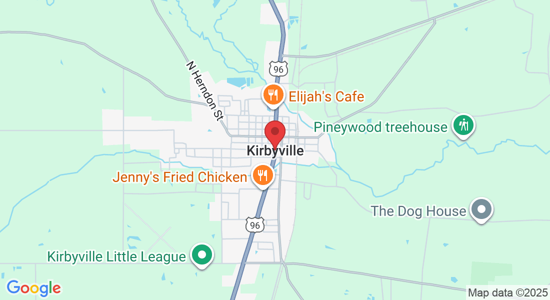 Kirbyville, TX 75956, USA
