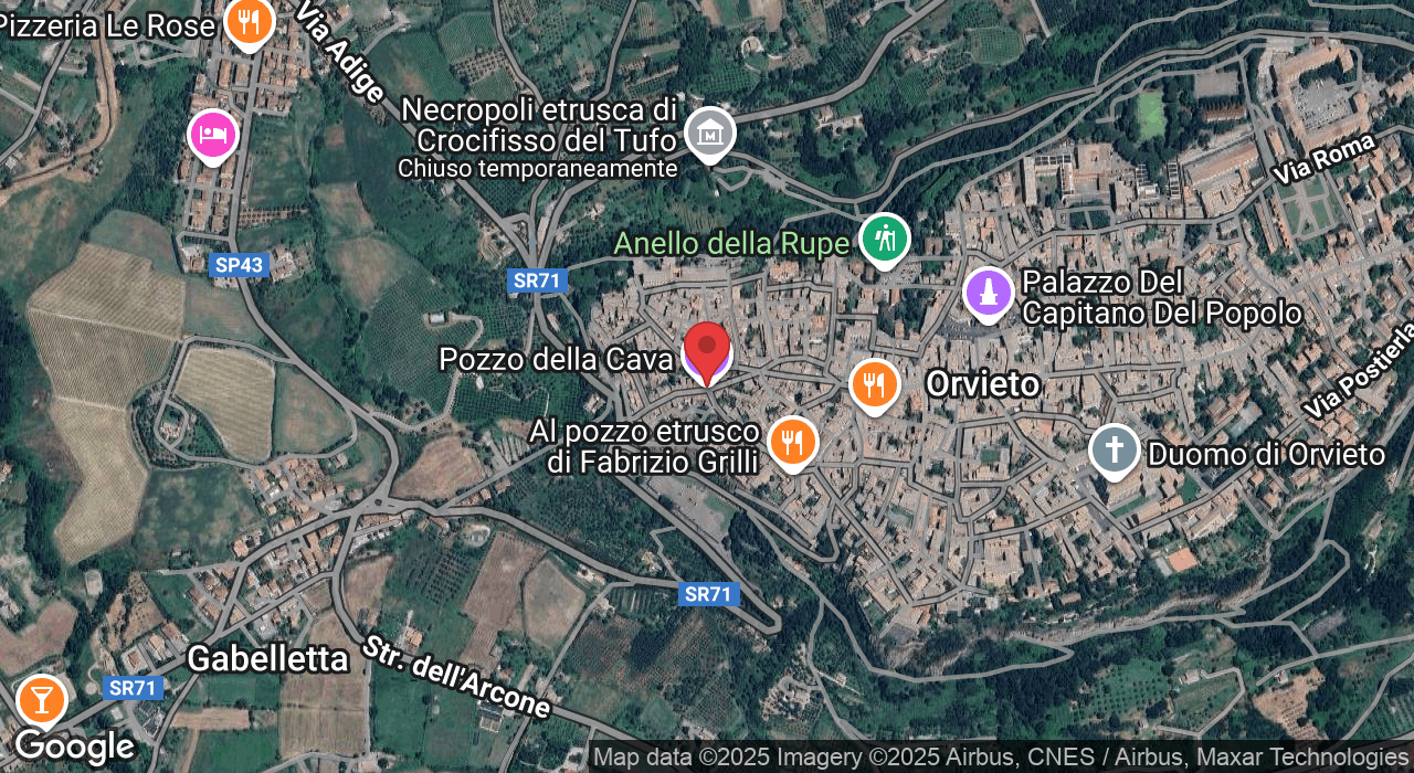 Via della Cava, 28, 05018 Orvieto TR, Italia