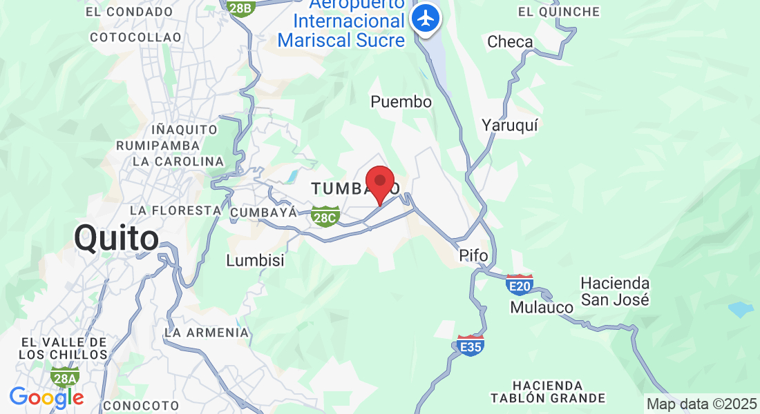 Avenida Oswaldo Guayasamín & Rosa Zárate, 170184 Quito, Ecuador