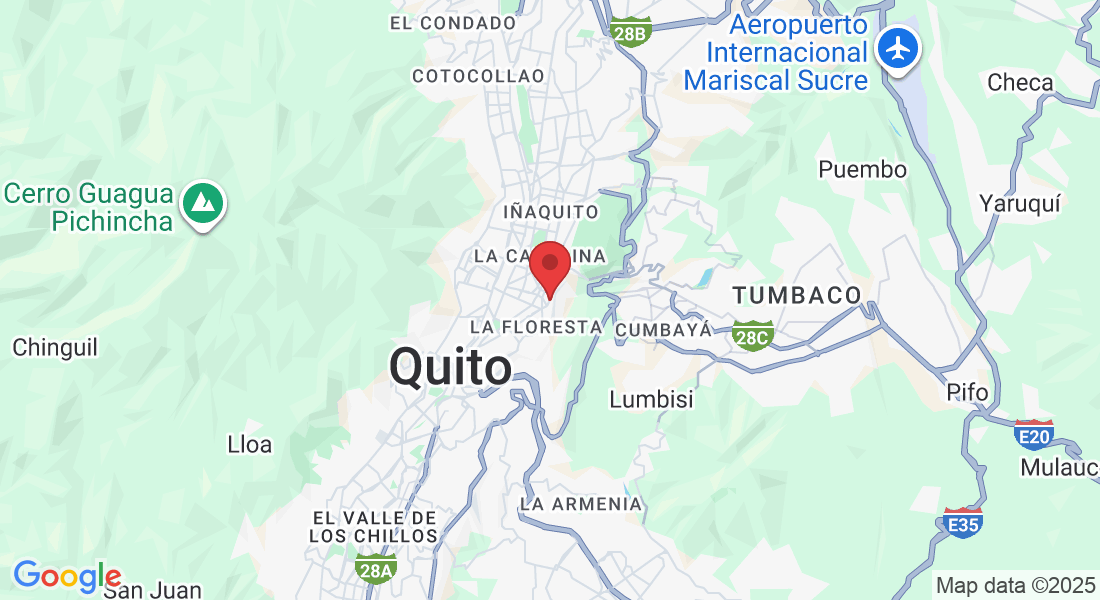 Avenida Gonzalez Suarez & Muros, 170517 Quito, Ecuador