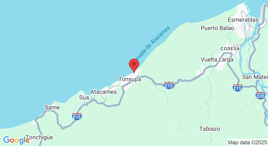 Av. Diamond Beach, Tonsupa, Ecuador