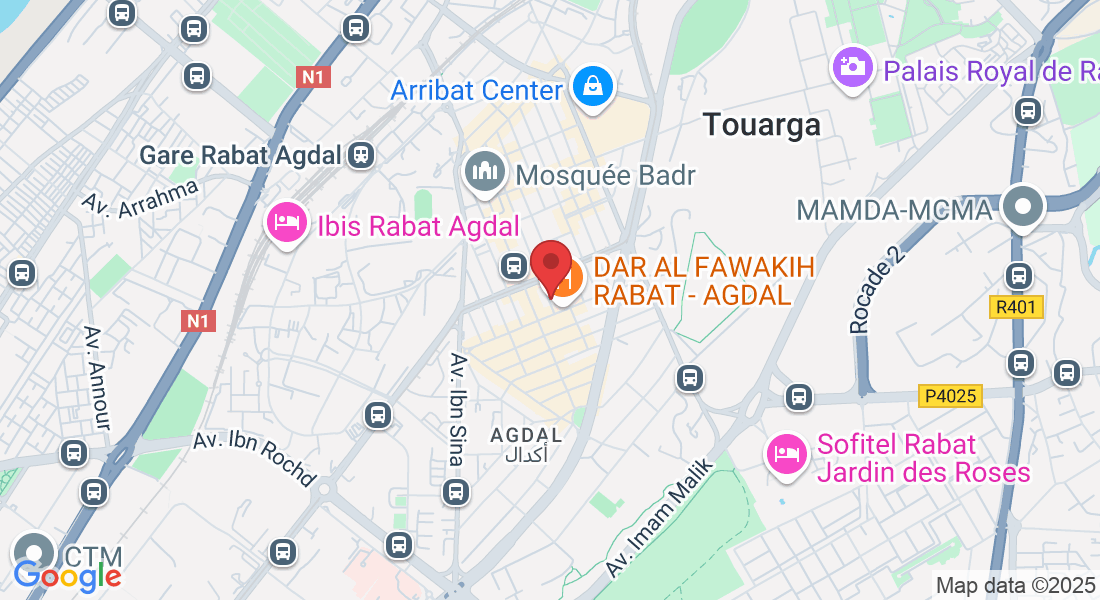 63 Rue Oued Moulouya, Rabat 10000, Maroc