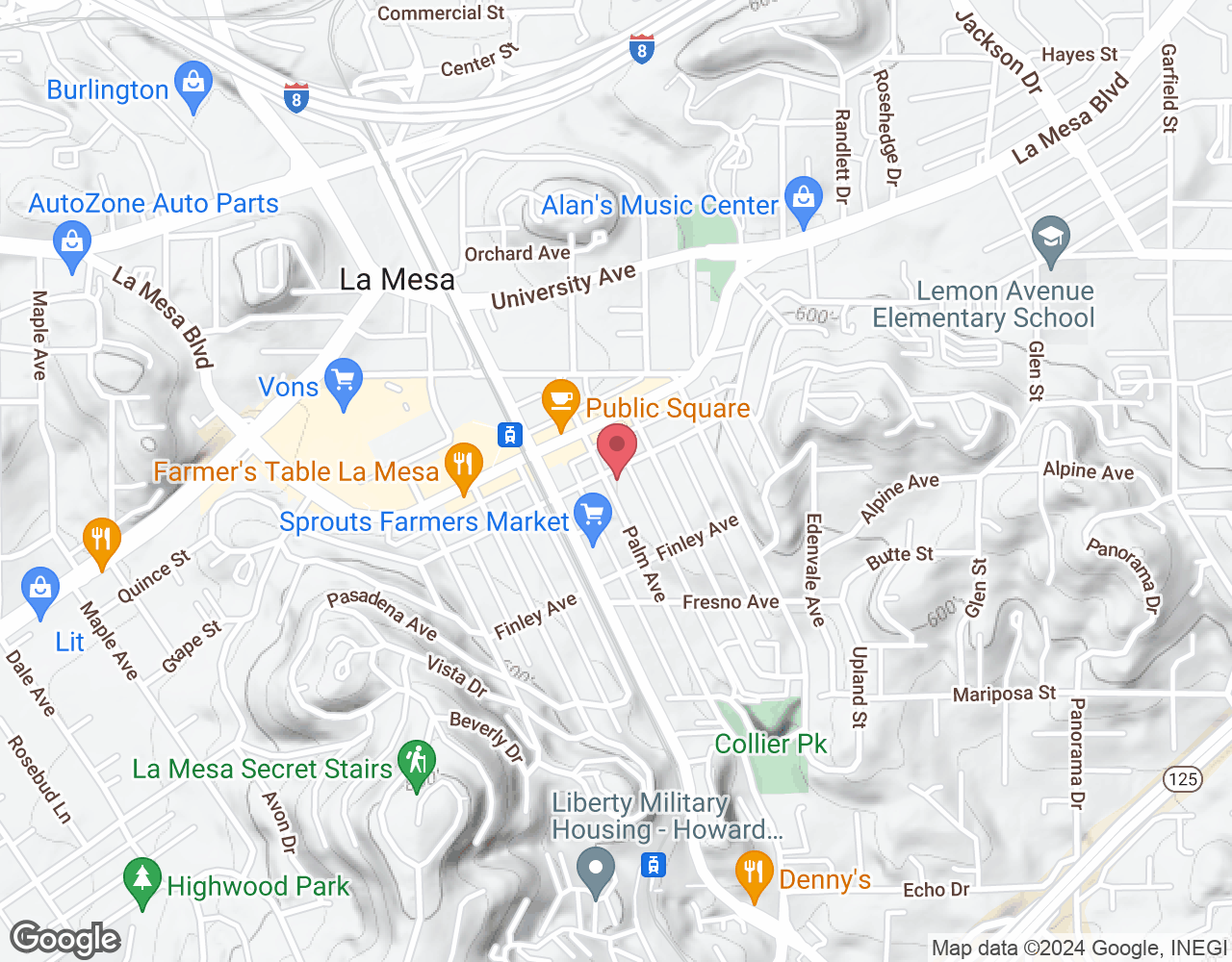 4695 Palm Ave, La Mesa, CA 91941, USA