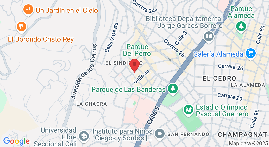 Cra. 35a #4-15, El Sindicato, Cali, Valle del Cauca, Colombia