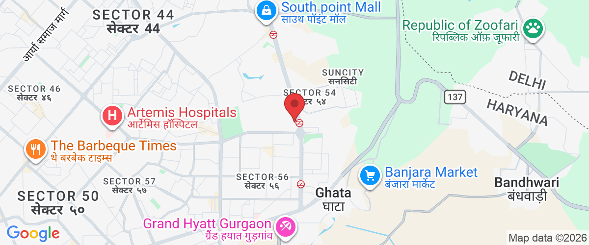 Golf Course Rd, Sector 53, Gurugram, Haryana 122011, India