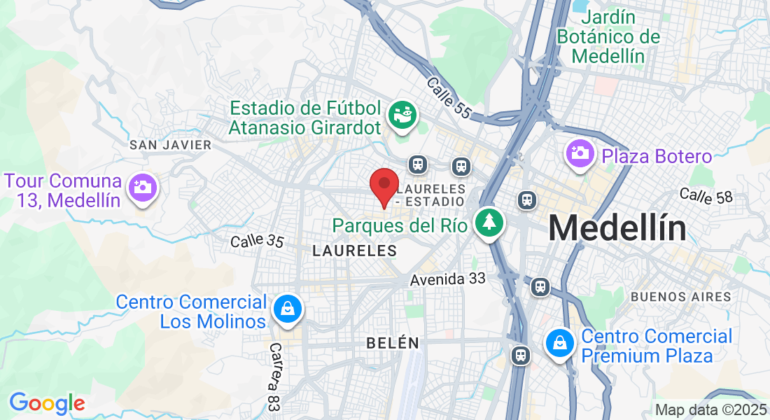 Cra. 73 #41-26, Laureles - Estadio, Medellín, Laureles, Medellín, Antioquia, Colombia