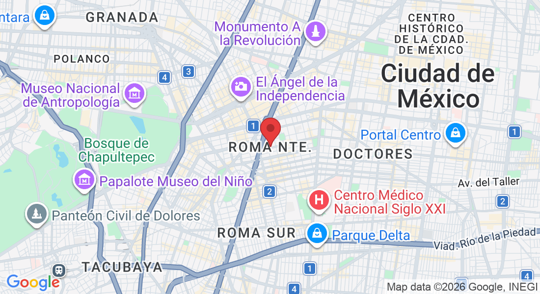 Roma Nte., 06700 Ciudad de México, CDMX, México