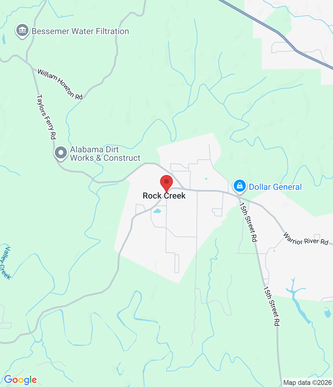 Rock Creek, AL 35023, USA