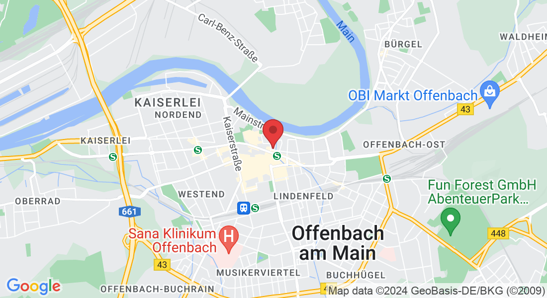 Ziegelstraße 2, 63065 Offenbach am Main, Deutschland