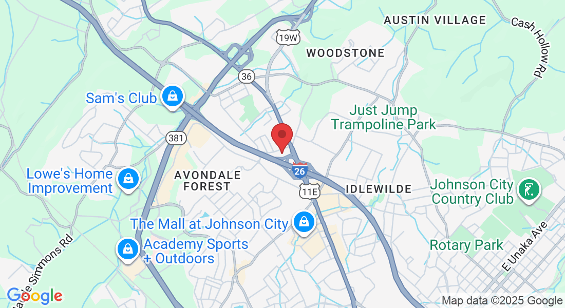 101 W Springbrook Dr, Johnson City, TN 37604, USA